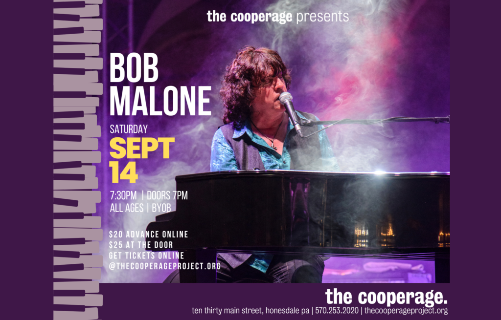 Bob Malone Concert The Cooperage Project