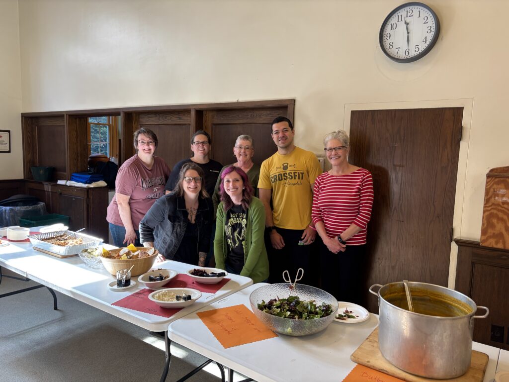 10.23.24_Senior Gathering_Ginny,Laurel,Donna,Chris,Karen,Arrah+Jessie